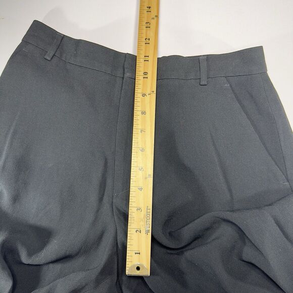 Valentino Spa Red Valentino Capri Pants Wide Leg  Sz 42 /6 US Black Quiet Luxury - Picture 14 of 16